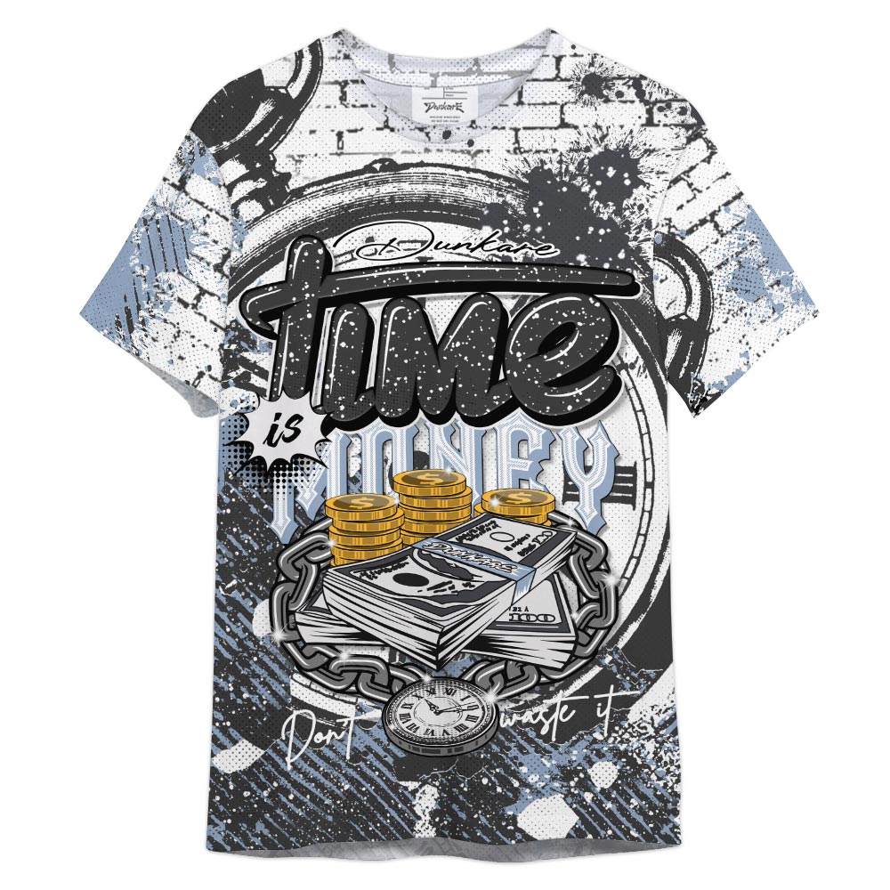 Dunkare Shirt Time Is Money, 6 Reverse Oreo T-Shirt, To Match Sneaker Reverse Oreo 6s Graphic Tee 1304 HDT
