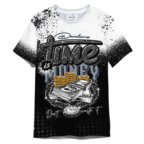 Dunkare Shirt Halftone Time Is Money, 6 Reverse Oreo T-Shirt, To Match Sneaker Reverse Oreo 6s Graphic Tee 1304 HDT