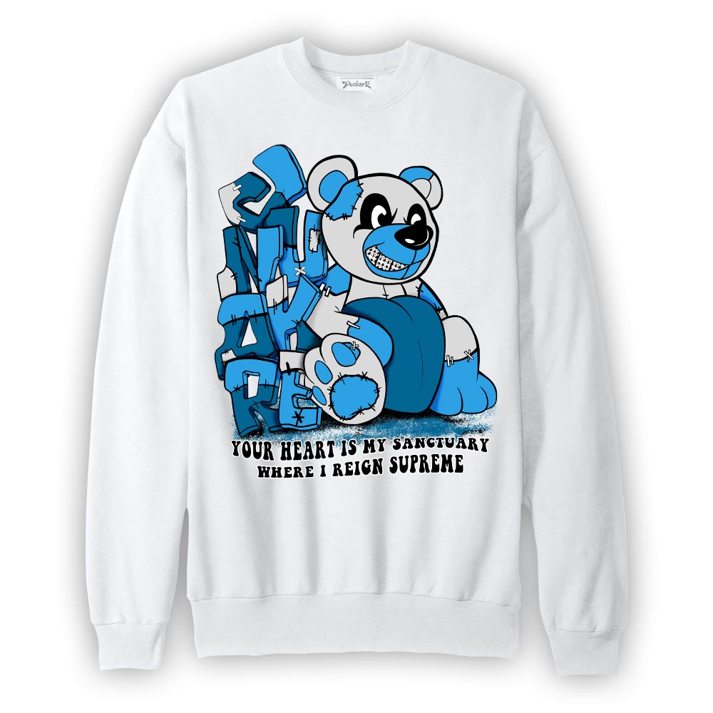 Dunkare Sweatshirt Possession, 9 Powder Blue Sweatshirt, To Match Sneaker Powder Blue 9s, Sweatshirt 1004 NCMD