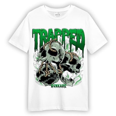 Dunkare T-Shirt Trapped, 5 Lucky Green T-Shirt, To Match Sneaker Lucky Green 5s, T-Shirt 1004 NMP