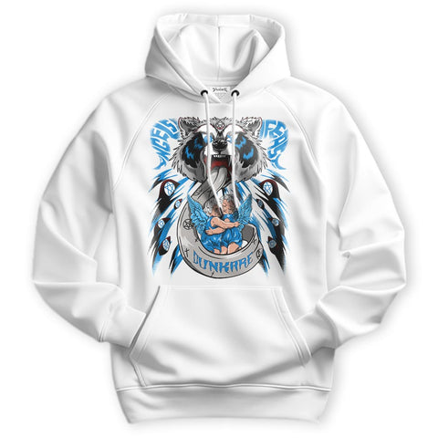 Dunkare Hoodie Angels Feast Raccoon, 4 Military Blue, To Match Sneaker Military Blue 4s 1204 DNY
