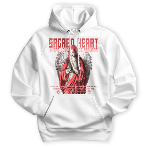 Dunkare Hoodie Love's Grace, 4 Bred Reimagined Hoodie, To Match Sneaker Bred Reimagined 4s, Hoodie 0604 NCMD