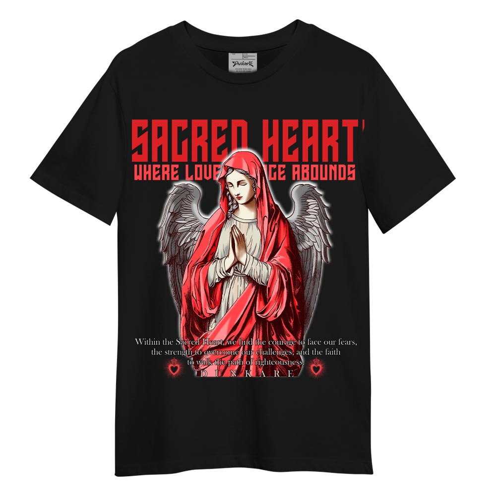Dunkare Shirt Love's Grace, 4 Bred Reimagined T-Shirt, To Match Sneaker Bred Reimagined 4s, T-Shirt 0604 NCMD