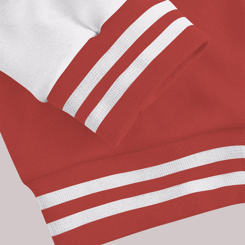 Dunkare Varsity Streetwear Custom Name God Blessed Drip, 13 Dune Red T-Shirt, To Match Sneaker Dune Red 13s Baseball Varsity Jacket 1704 NCT
