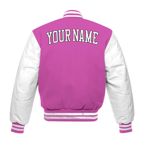 Dunkare Varsity Streetwear Custom Name Rag 2 Riches, 4 Hyper Violet T-Shirt, Sneaker Hyper Violet 4s Baseball Varsity Jacket 1604 NCT