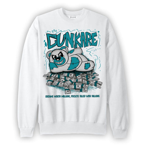 Dunkare Sweatshirt Dreams Millions, 4 Oxidized Green Sweatshirt To Match Sneaker 1804 NCMD