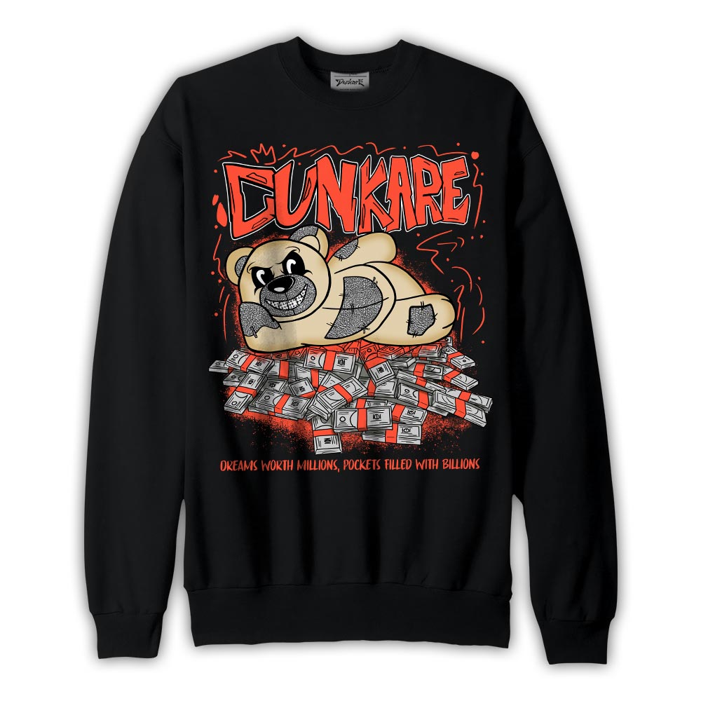 Dunkare Sweatshirt Dreams Millions, 3 Cosmic Clay Sweatshirt To Match Sneaker 1004 NCMD