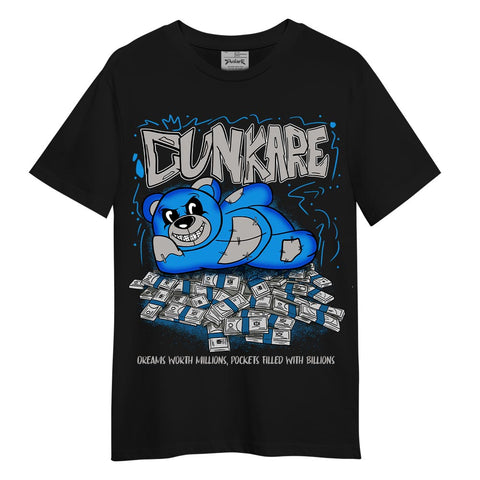 Dunkare T-Shirt Dreams Millions, 4 Military Blue T-Shirt To Match Sneaker 1804 NCMD