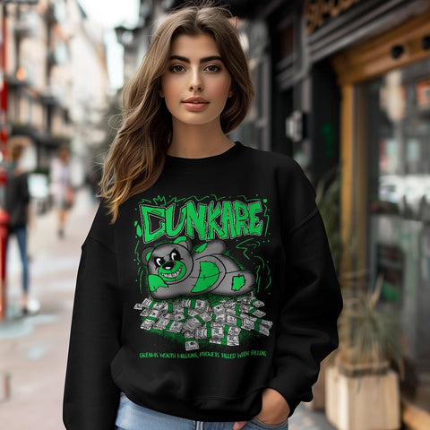 Dunkare Sweatshirt Dreams Millions, 5 Lucky Green Sweatshirt To Match Sneaker 1804 NCMD