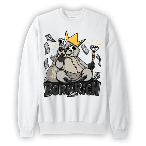 Dunkare Sweatshirt Born Rich Raccoon, 5 SE Sail Sweatshirt To Match Sneaker 2404 DNY
