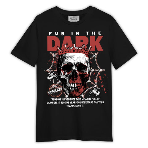 Dunkare Shirt Fun In The Dark, 13 Dune Red T-Shirt, To Match Sneaker Dune Red 13s Graphic Tee 2404 LTRP