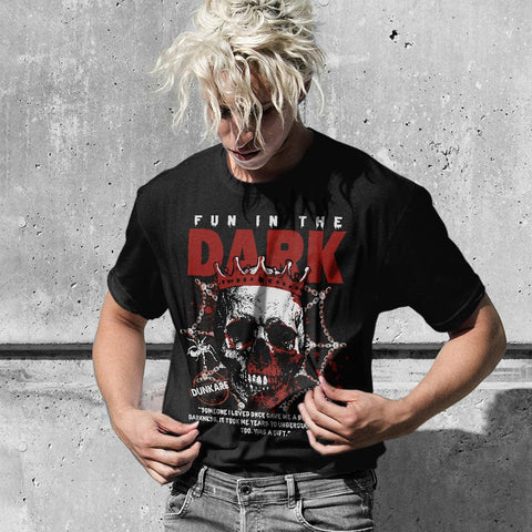 Dunkare Shirt Fun In The Dark, 13 Dune Red T-Shirt, To Match Sneaker Dune Red 13s Graphic Tee 2404 LTRP