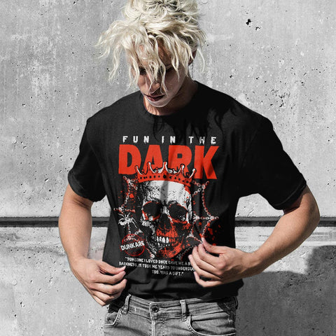 Dunkare Shirt Fun In The Dark, 3 Cosmic Clay T-Shirt, To Match Sneaker Georgia Peach 3s Graphic Tee 2404 LTRP