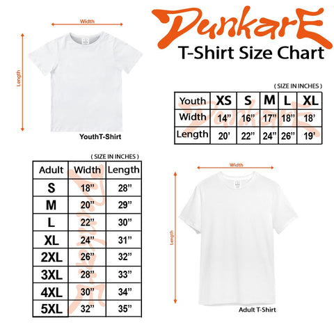 Dunkare Shirt Fun In The Dark, 4 Military Blue T-Shirt, To Match Sneaker Military Blue 4s Graphic Tee 2404 LTRP