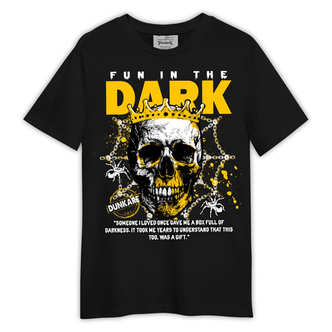 Dunkare Shirt Fun In The Dark, 4 Vivid Sulfur T-Shirt, To Match Sneaker Vivid Sulfur 4s Graphic Tee 2404 LTRP