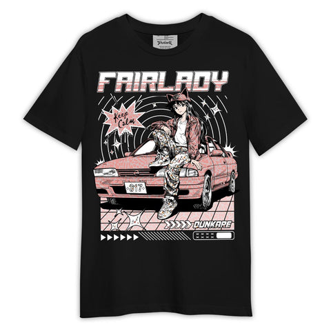 Dunkare Shirt Keep Calm Fairlady, 3 Vintage Floral T-Shirt, To Match Sneaker Red Stardust 3s Graphic Tee 2404 LTRP