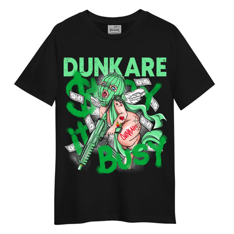 Dunkare T-Shirt Stay It Busy, 5 Lucky Green T-Shirt To Match Sneaker Lucky Green 5s 2304 NMP
