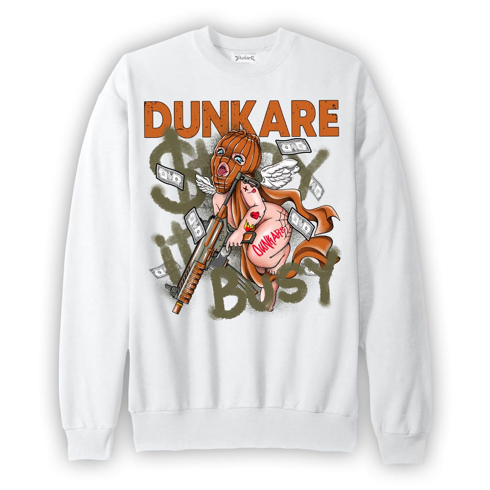 Dunkare Sweatshirt Stay It Busy, 5 Olive Sweatshirt To Match Sneaker Olive 5s 2304 NMP