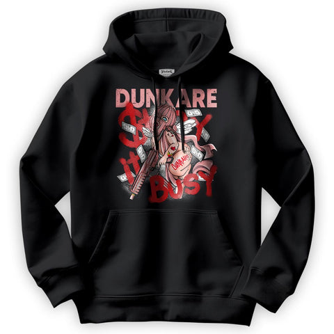 Dunkare Hoodie Stay It Busy, 4 Bred Reimagined Hoodie To Match Sneaker Bred Reimagined 4s 2304 NMP
