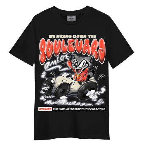 Dunkare Shirt Raccoon We Riding Down, 3 Cosmic Clay T-Shirt, To Match Sneaker Georgia Peach 3s, T-Shirt 1903 NMP