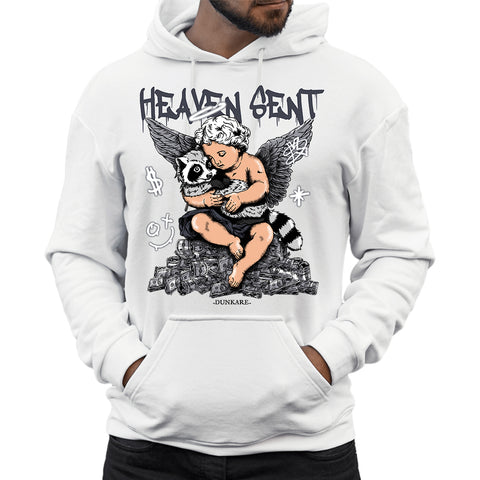 Heaven Sent Raccoon Dunkare Shirt SE Flint Grey, To Match Sneaker Flint Grey 14s Hoodie, Sweatshirt 2902NY