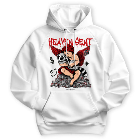Heaven Sent Raccoon Dunkare Shirt 4 Bred Reimagined, To Match Sneaker Lucky Bred Reimagined 4s Hoodie, Sweatshirt 2902NY