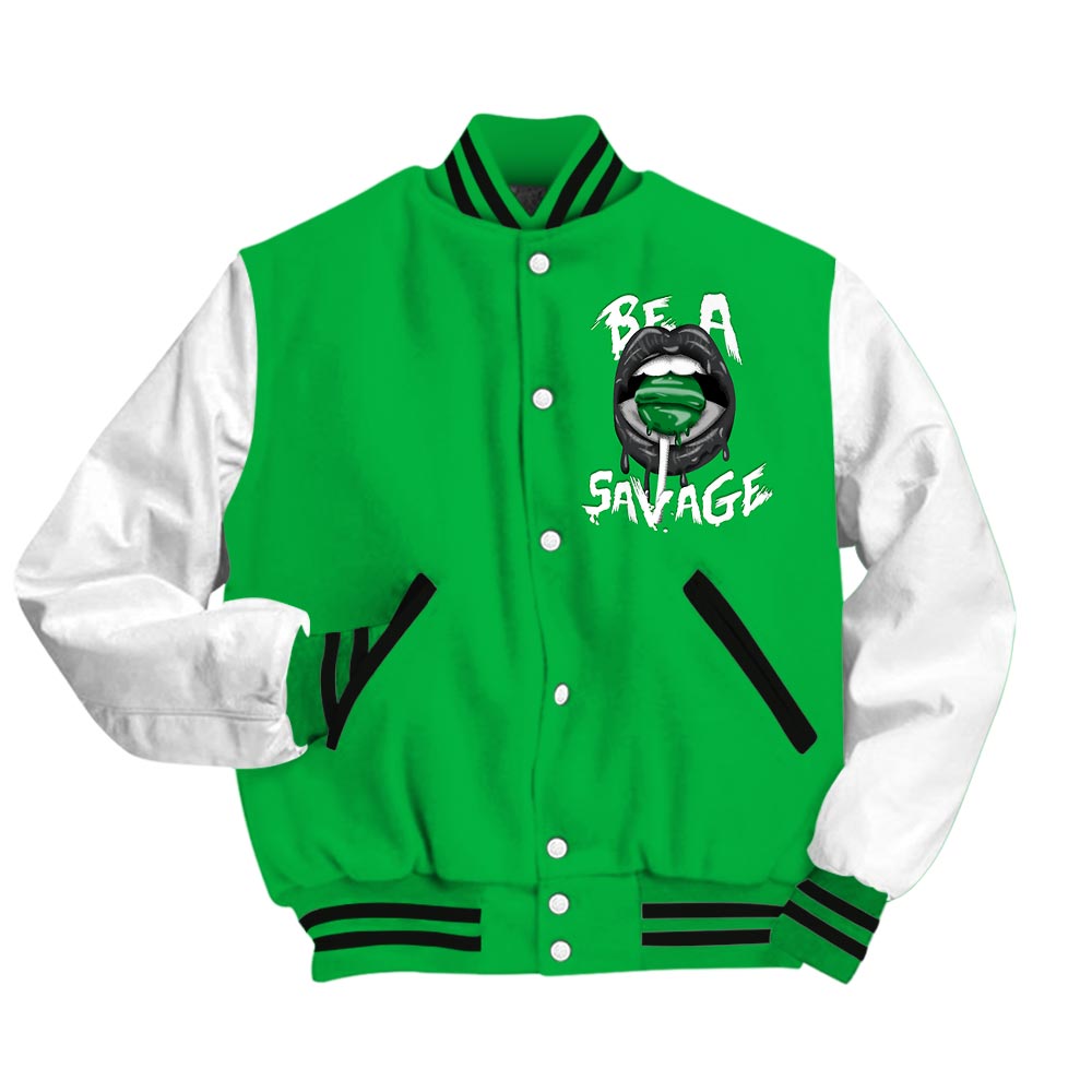 Be A Savage Dunkare Shirt, 5 Lucky Green T-Shirt, Sneaker Lucky Green 5s Baseball Varsity Jacket, Tanktop, Shorts, T-Shirt 0703 ECR