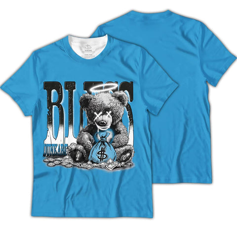 Bear Bless Monney Dunkare Shirt, 9 Powder Blue T-Shirt, To Match Sneaker Powder Blue 9s Hoodie, Bomber, Sweatshirt 0703 HDT