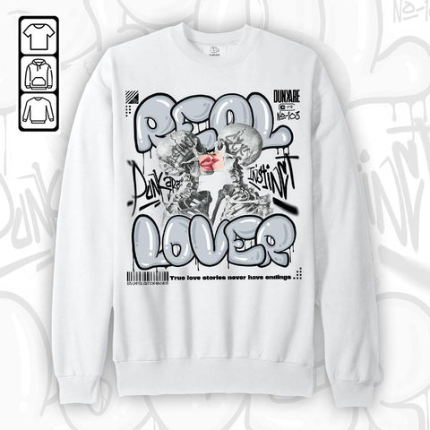 Real Lover Angel Dunkare Shirt, 14 SE Flint Grey T-Shirt, To Match Sneaker Flint Grey 14s Hoodie, Sweatshirt 0503S ILYD