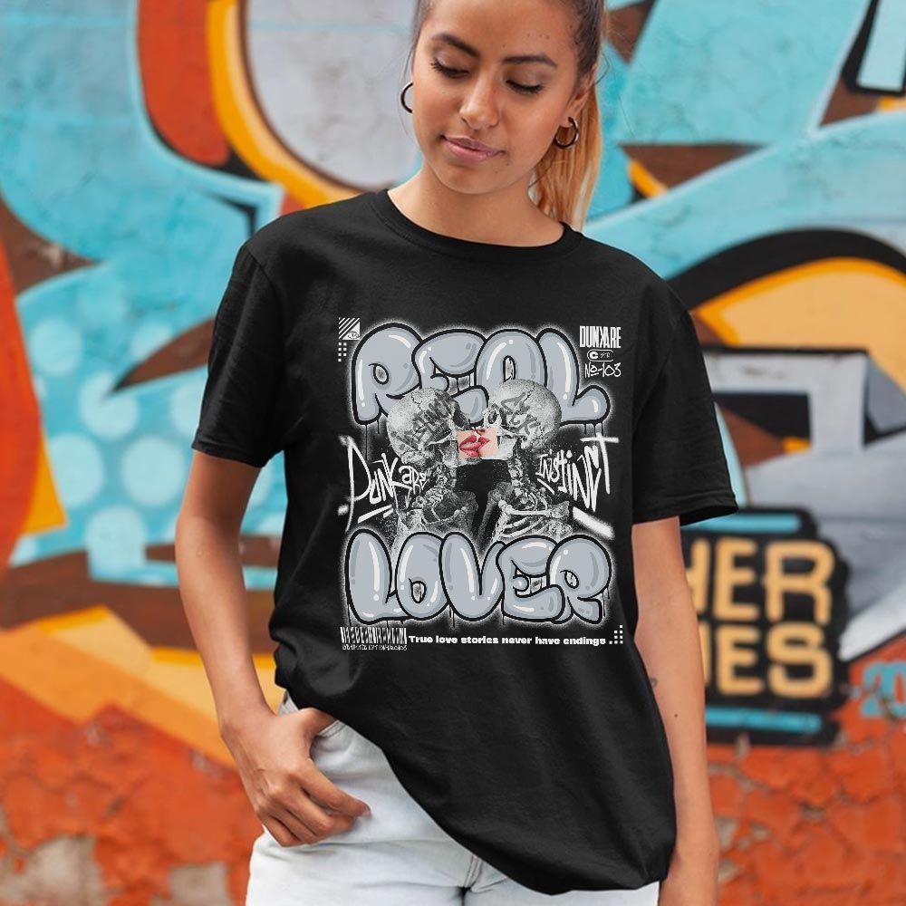 Real Lover Angel Dunkare Shirt, 14 SE Flint Grey T-Shirt, To Match Sneaker Flint Grey 14s Hoodie, Sweatshirt 0503S ILYD