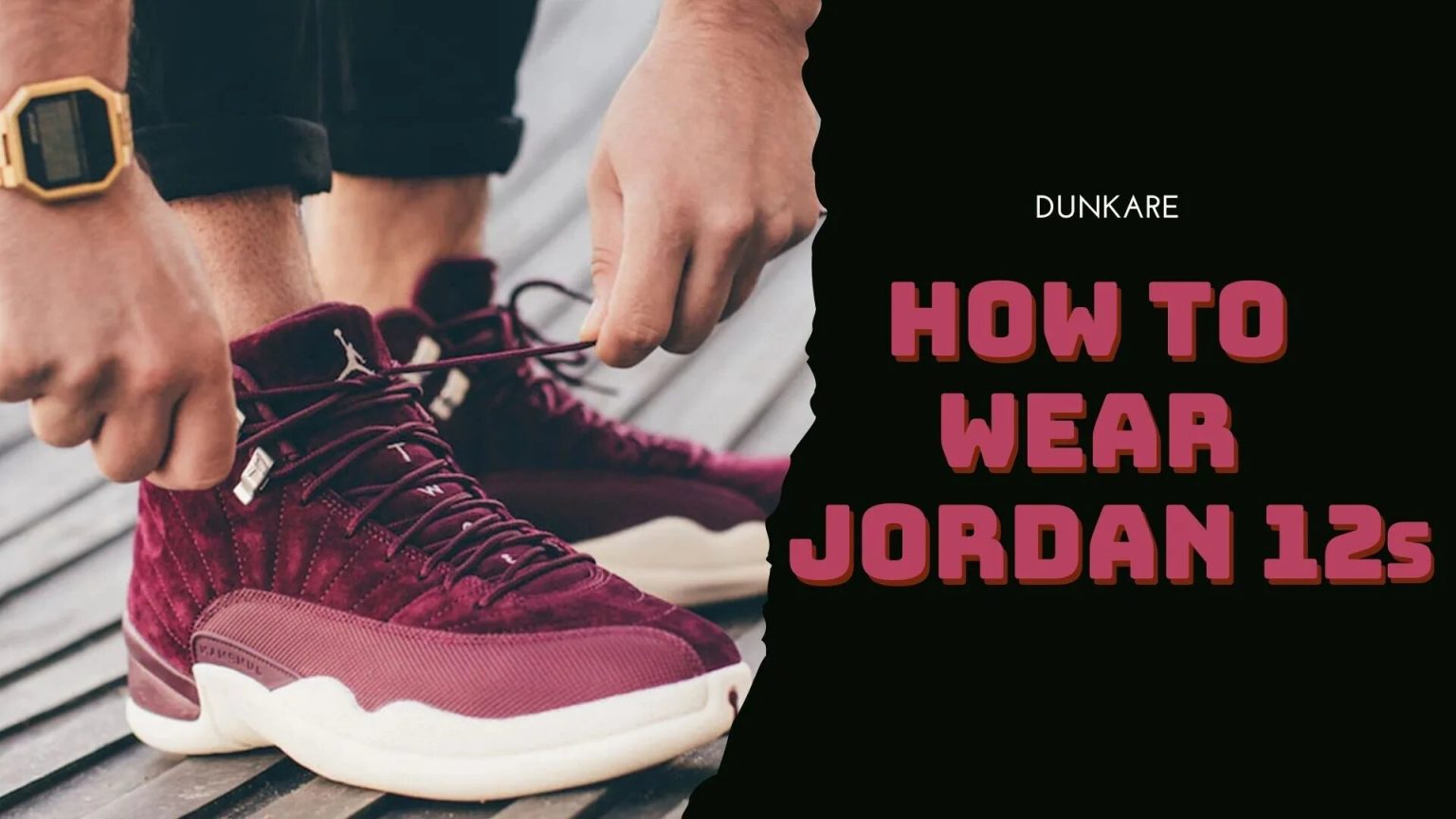 jordan 12 outfits