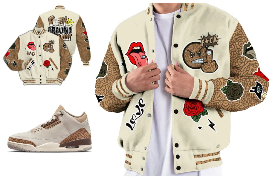 FK Around Find Out All Over Print Letterman Jackets