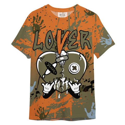 Dunkare Shirt Streetwear Loser Lover Drip Heart, 5 Olive T-Shirt, To Match Sneaker Olive 5s Graphic Tee 1304 NCT