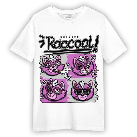 Dunkare T-Shirt Raccool Raccoon, 4 Hyper Violet T-Shirt To Match Sneaker 2404 DNY
