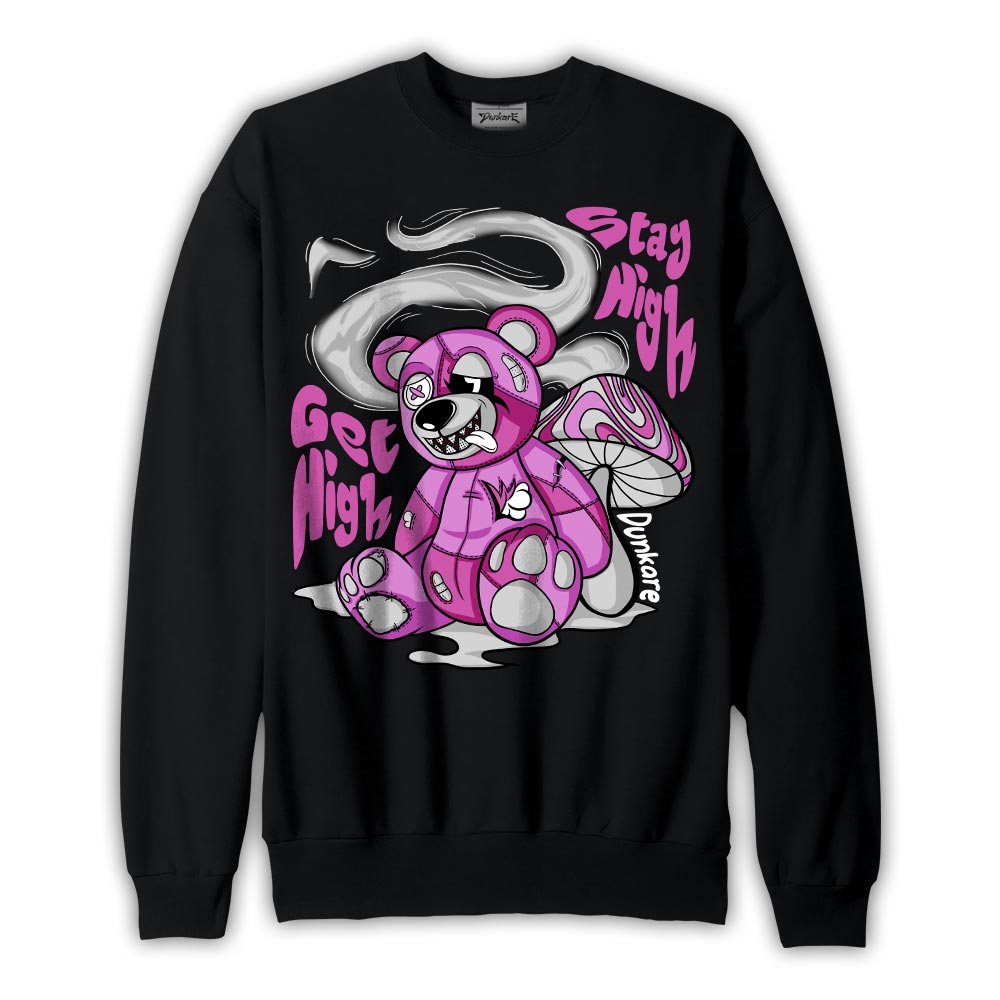 Dunkare Sweatshirt Get High Bear, 4 Hyper Violet Sweatshirt To Match Sneaker 2504 NCMD