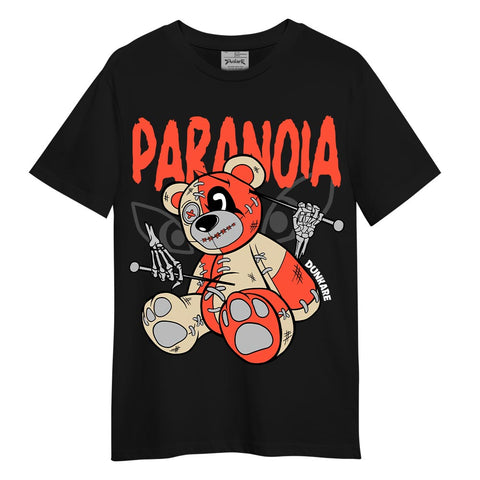 Dunkare T-shirt Paranoia Bear, 3 Cosmic Clay T-shirt To Match Sneaker 2704 NCMD