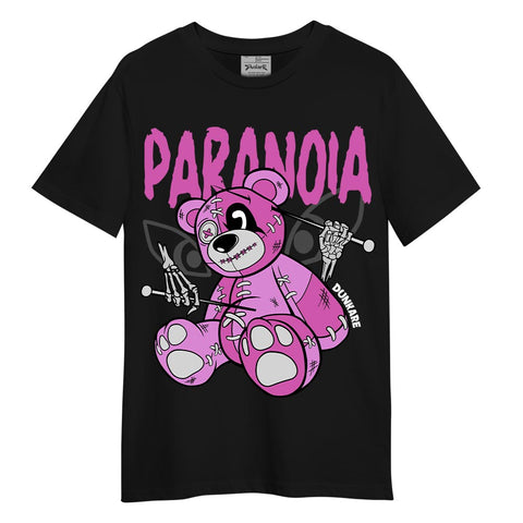 Dunkare T-shirt Paranoia Bear, 4 Hyper Violet T-shirt To Match Sneaker 2704 NCMD