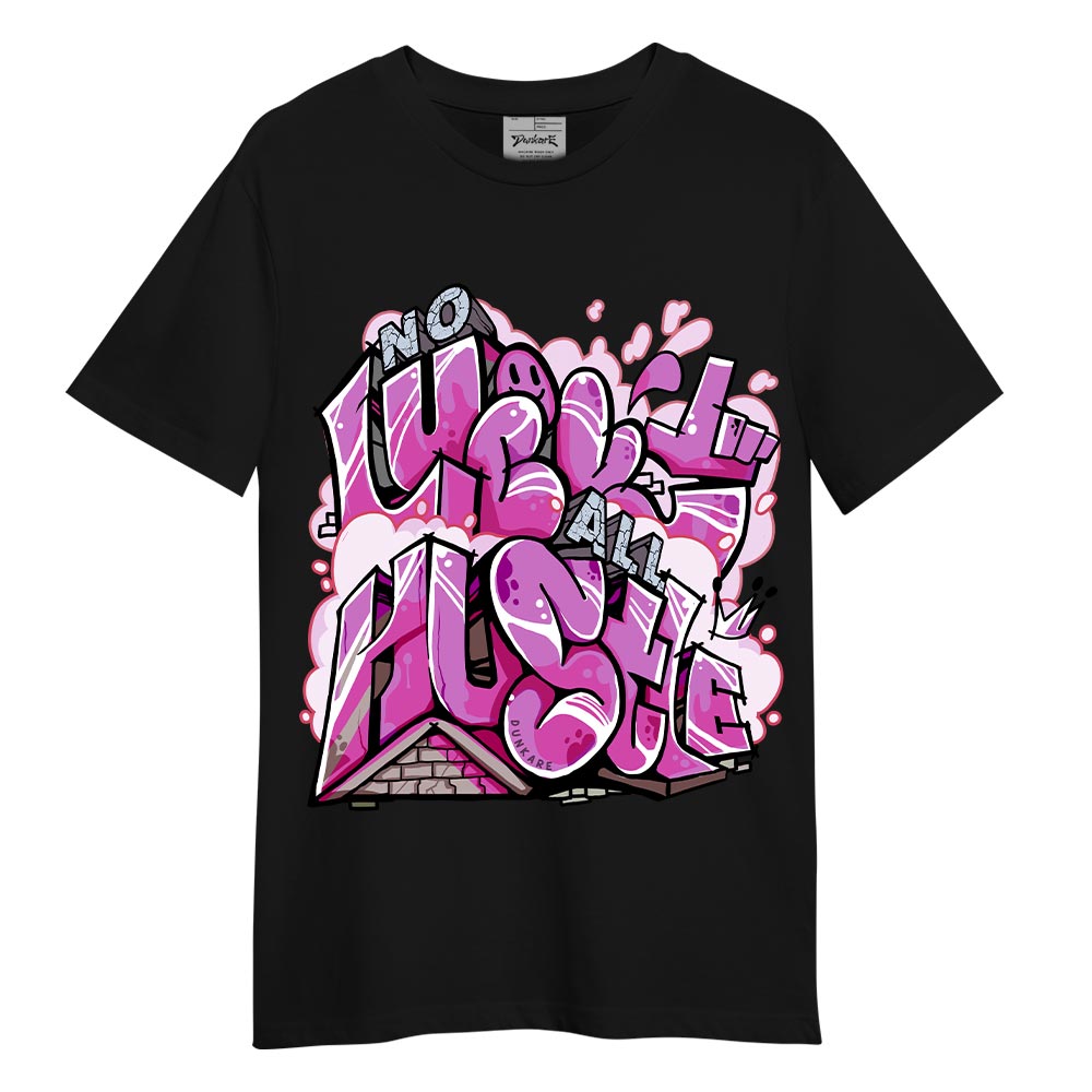 Dunkare T-shirt All Huslte, 4 Hyper Violet T-Shirt To Match Sneaker 2604 PAT
