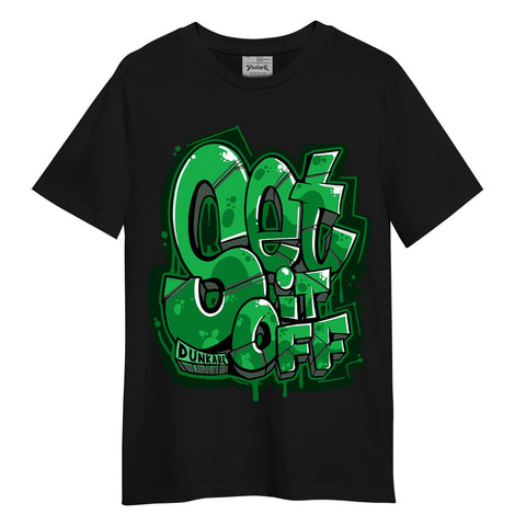 Dunkare 5 Lucky Green T-shirt - SET IT OFF T-shirt Unisex 2704 PAT