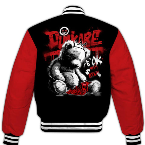 It's OK Dunkare Shirt, 4 Bred Reimagined T-Shirt, To Match Sneaker Bred Reimagined 4s Baseball Varsity Jacket, Tanktop, Shorts HD 2902