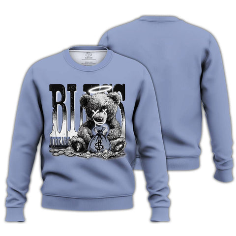 Bear Bless Monney Dunkare Shirt, 13 Blue Grey T-Shirt, To Match Sneaker Blue Grey 13s Hoodie, Bomber, Sweatshirt 0703 HDT