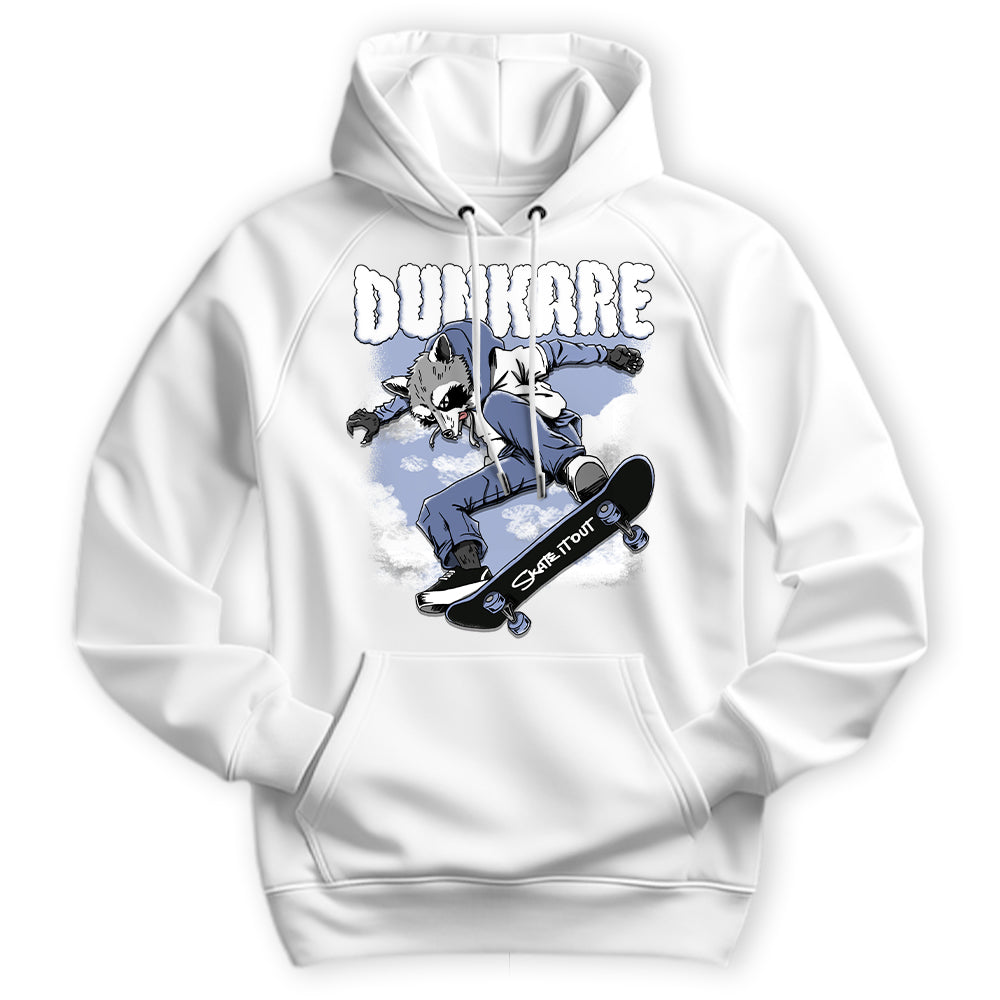 Skateboard Raccoon Dunkare Shirt 13 Blue Grey, To Match Sneaker Blue Grey 13s Hoodie, Sweatshirt 1103 DNY